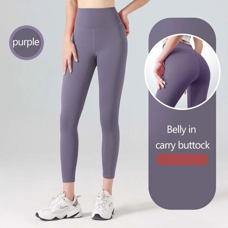 Plus size sem costura calças de yoga cintura alta ginásio leggings esporte feminino fitness legging controle barriga correndo collants sexy menina