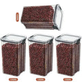 460-1800ml Sets Kitchen Stackable Sealed Jar Plastic Food Storage Box Multigrain Tank Bottle Dried Fruit Tea Storage Containers