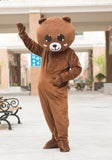 Brown Bear Mascot Costume Cartoon Characters Animal Carnival Activities Cosplay Identity V Cosplay