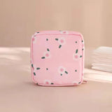 Women Girls Tampon Storage Bag Cosmetic Bag Organizer Bag Organizer Case Sanitary Pad Pouch Napkin Cosmetic Bags Tampon Holder