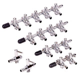 Stainless Steel Aquarium Air Distributor Fish Tank Oxygen Pump Accessories Air Splitter Flow Controller Pump Switch Valve Tap