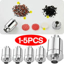 A cabeça de chuveiro filtrada do carbono ativado, a instalação fácil, purificador destacável da água, acessórios do banheiro, remove immonitores