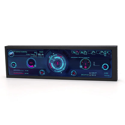 3/5/8.8inch IPS USB Secondary Screen HD-MI Computer CPU GPU RAM HDD SSD Monitor USB Sub Display 480X1920 For Raspberry Pi Linux