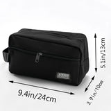 Men's Business Toiletry Bag, Travel Makeup Organizer, Large Capacity Storage Pouch, Durable Fashion Design, Ideal for Daily Use