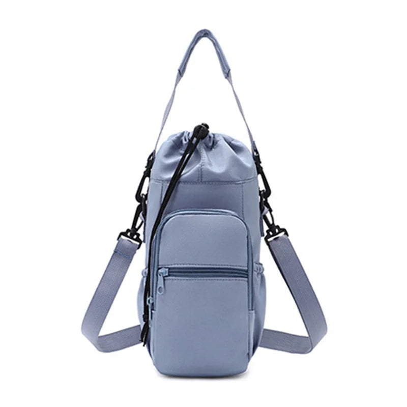 Outdoor Bottle Protective Cover Cell Phone Storage Bag Small Messenger Bag Travel Pocket Bag for Water Bottle Accessories