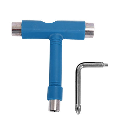 Llave Allen profesional tipo T para patineta, herramientas para longboard, patineta, tabla, patín, llave inglesa, piezas