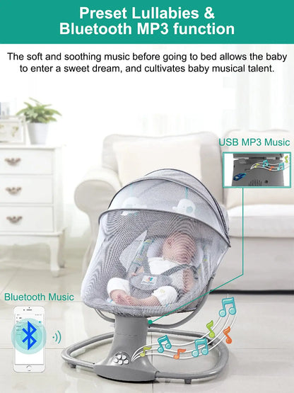 Baby bed Baby swing Baby Electric Rocking chair Rocking  cradle for newborn baby swing  Electric rocking chair Things for babies