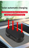 Car Fake Security Light Solar Powered Simulated Dummy Alarm Wireless Warning Anti-Theft Caution Lamp LED Blue/Red Flashing Light