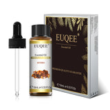 Óleo Essencial Natural de Plantas EUQEE 10ml com Conta-gotas para Difusor e Umidificador – Lavanda, Jasmim, Eucalipto e Baunilha
