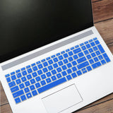 Removable Silicone Keyboard Protector Cover Skin For HP 15.6 inch BF Desktop Laptop Keyboard Covers Gradient keyboard film