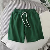 Trendy Brand Casual Loose-fit Men's Shorts Summer Home Comfort Sweatpants Sleepwear Stylish Five-piece Pants