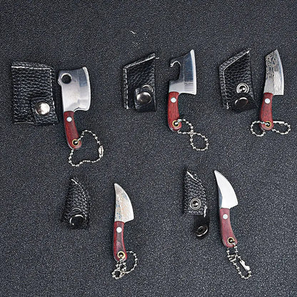 Mini cuchillo portátil Demolition Express, cuchillo de colección, llavero, adorno fuera de la caja, apertura de tapa de botella de cuchillo portátil