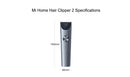 MIJIA Hair Clipper 2 Hair Trimmer Professional Beard Cut Machine IPX7 Waterproof Wireless Haircut Machine Mijia Clipper 2