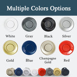 Hippcron Car LED Parking Sensor Kit 4 Sensors 22mm Reverse Radar Sound Alert Indicator System 8 Colors