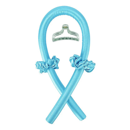 Heatless Curling Rod Headband, Sem Calor, Cachos De Seda, Fita De Cabelo Rolos, Dormir, Soft Headband, Acessórios De Cabelo Preguiçoso