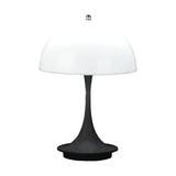 Danish mushroom table lamp Nordic modern high-end atmospheric charging bedroom bedside living room decorative light