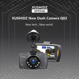 XUSHIDZ 1080P Dash Camera Car Camera Night Vision Vehicle Video Recorder Dashcam DVR Loop Recording Q02 High Cost-Effective