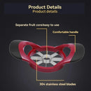 Stainless Steel Fruit Corer Fruit Cutter Apple Slicer Divider Plastic Handle Household Corer Cutting Fruit Tool