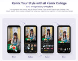 Smartphone OPPO Reno16 5G (Versão UE) 8GB+512GB, Câmera de 50MP, Selfie Ultra-Wide, AI Remix Collage, Bateria de 6000mAh, Carregamento de 80W, Tela de 6,32 polegadas, Garantia Oficial OnePlus