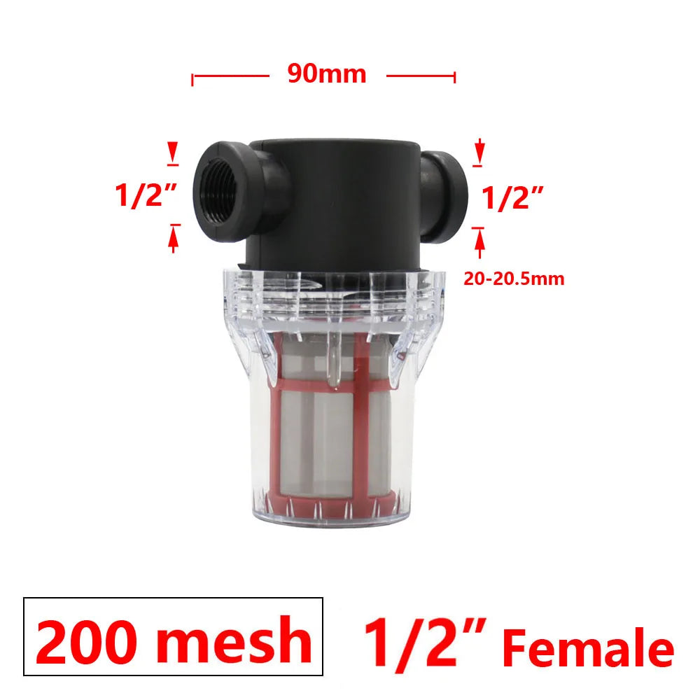 1/2 3/4 1 Inch Watering Filter For IBC Tank Tap Adapter S60 Ton Barrel Joint Garden Irrigation Aquarium Pump Water Gun Strainer