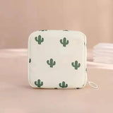 Women Girls Tampon Storage Bag Cosmetic Bag Organizer Bag Organizer Case Sanitary Pad Pouch Napkin Cosmetic Bags Tampon Holder