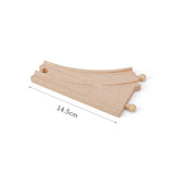 Wooden Train Track Toys Railway Rails Accessories Fit Thomas Train Road Connector Bridge Wood Railway Children Boy Christmas Gift