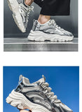 Men's Casual Shoes Sneakers for Men Trendy All-match Man Sports Shoe Hard-wearing Easy To Clean EAEOVNI Main Push Male Sneaker