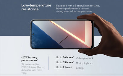 Global Version POCO M7 Snapdragon 685 Smartphone Immersive 6.9" 144Hz FHD+ Display 7000mAh battery 33W Charging NFC