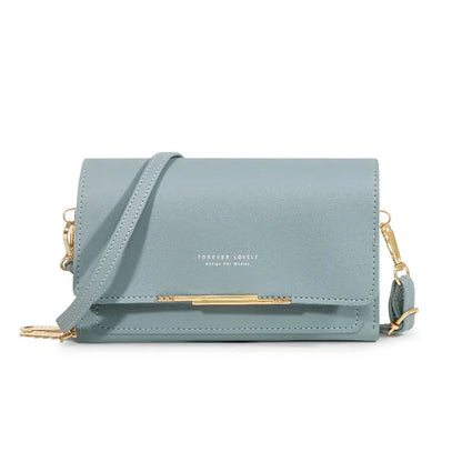 Nuevos bolsos de piel sintética para mujer, multifuncionales, de gran capacidad, tipo bandolera, a la moda, para teléfono