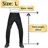 New Motorcycle Pants, Riding Jeans, Anti-fall, Classic Motorcycle Rider Pants, Racing Pants for All Seasons