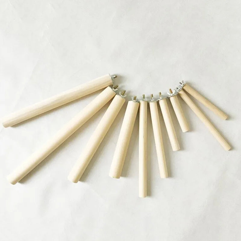 10/14/20//25cm Parrot Pet Raw Wood Hanging Stand Rack Toy Parakeet Hamster Branch Perches Bird Cage Accessories
