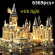 New Magic Hogwarts Castle Micro Building  Blocks Street View Architecture Creative MOC Model Kit  Kids Christmas Birthday Gifts