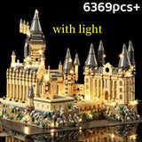 New Magic Hogwarts Castle Micro Building  Blocks Street View Architecture Creative MOC Model Kit  Kids Christmas Birthday Gifts