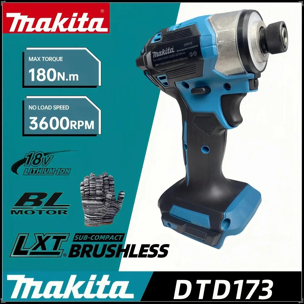 Makita DTD173 18v Lithium Japan Imported Domestic Version Brushless Impact Driver Power Tool Multi-function Tool