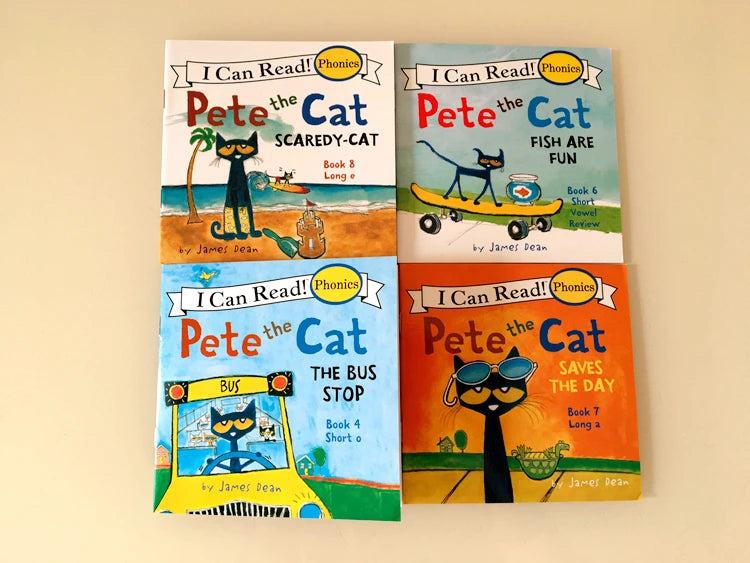 I Can Read Phonics 12 Books/Set My Very First Picture Books English Story Pocket Book for Children Kids Baby Montessori Reading
