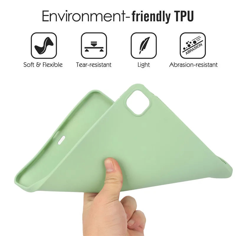 for iPad Pro 11 Air5/4/3/2 for iPad 10th 9th 8th 7th 6th 5th generation 12.9 case for iPad 10.2 mini 6 5 4 3 Original Soft Cover