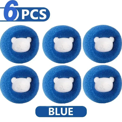 Bolas de lavanderia coletor de pêlos de animais de estimação para máquina de lavar roupa reutilizável coletor de fiapos remove fiapos de roupas acessórios para gatos de estimação