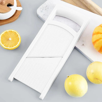 1PC potato slicer Household multi-functional slicer Stainless steel hand-held vegetable and fruit slicer hanging kitchen tools