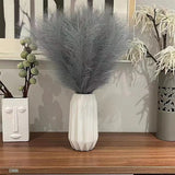 Artificial Pompom Grass, Pompass Branches, Faux Soft Stems, Plants Vase Filler, Home Boho Decor, Flower Arrangement, 10pcs 