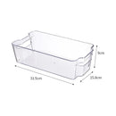 Transparent Refrigerator Storage Box Vegetable Fruit Organizer Fridge Clear Container for Kitchen Food Drinks Storage