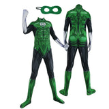 Adults Green Lantern Superhero Cosplay Costumes Zentai Halloween Party Bodysuit