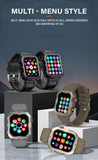 LAXASFIT New Men's Smart Watch LED Flashlight Outdoor Sports Smart Watch Wristwatch Health Monitoring Smart Watch