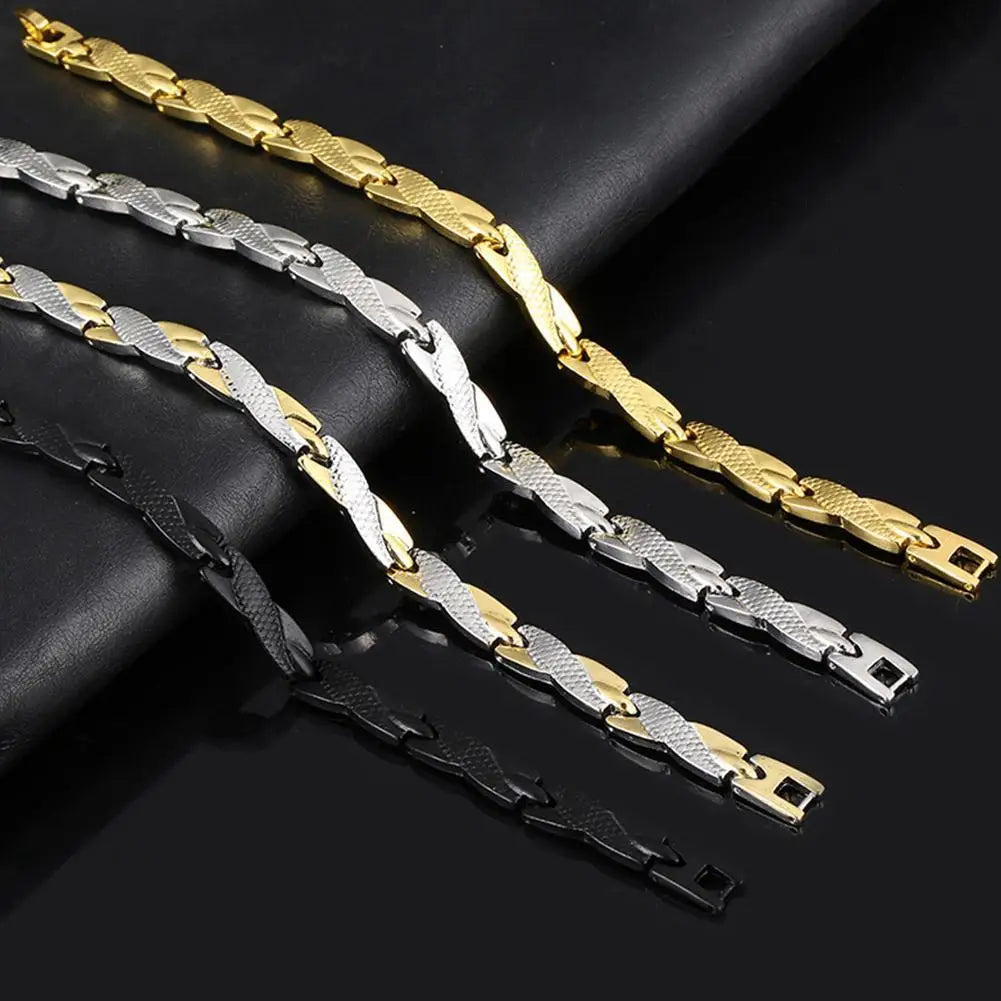 Pulsera magnética de terapia con diseño de dragón para mujer y hombre.