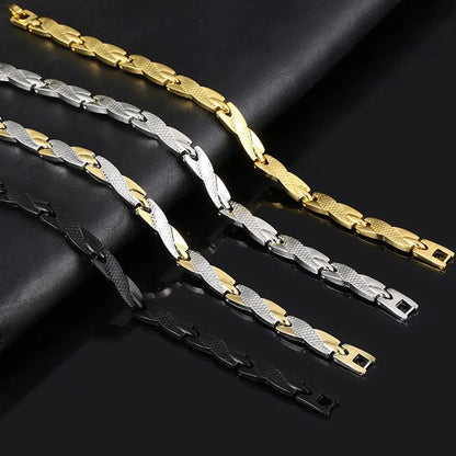 Pulsera magnética de terapia con diseño de dragón para mujer y hombre.
