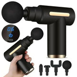 Mini pistola de masaje USB, máquina de Fascia, relajación muscular, pistola vibratoria, varilla de masaje, equipo de Fitness, pistola de Fascia para agarre de cuello