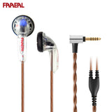 Auriculares FAAEAL Rosemary de cabeza plana, estándar de 3,5 mm/TRRS de 4,4 mm y 2,5 mm, balanceados, 150 ohmios, para música de bajos de alta fidelidad.