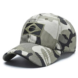 Outdoor Sports Baseball Cap Men'S Camouflage Cap, Middle And Young Men'S Casual Sun Protection Hat Brazilian Hat