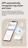 Niimbot D110/D11/H1S Mini Thermal Label Printer Portable Paper Maker Wireless Sticker Machine Inkless Labeller for Office Home