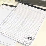 1PC B5 Sticky Note Paper Simple and Tear off Paper Learning Supplies Plan Note Book