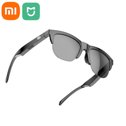 Gafas de sol inteligentes Xiaomi MIJIA con Bluetooth, llamadas, auriculares deportivos para exteriores, alta fidelidad, luz azul, resistentes al agua y anti-UV para hombres y mujeres.